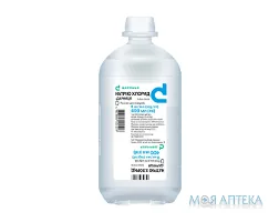 Натрію Хлорид-Дарниця р-н д/інф. 9 мг/мл фл. 400 мл