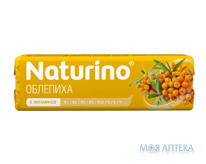 Naturino (Натуріно) Обліпиха з вітамінами та натуральним соком пастилки 33,5 г