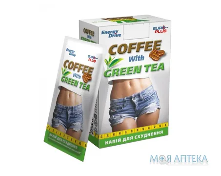 Напій Кавовий Розчинний З Зеленим Чаєм Energy Drive пакет №10