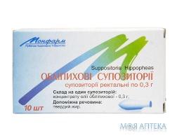 Облепиховое масло супп. ректал. №10 Solution Pharm