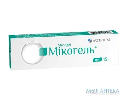 Мікогель гель, 20 мг/г по 15 г у тубах
