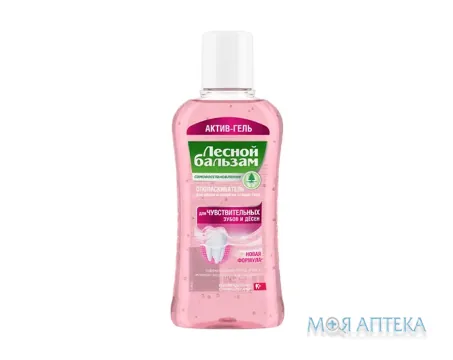 Ополіскувач для ясен Лісовий Бальзам 400 мл, д/чутлив. зубів та ясен