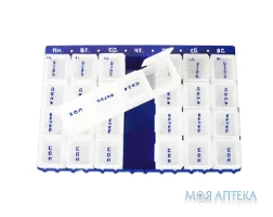 Органайзер (таблетниця) пластиковий Enjee XLN-209W Тиждень