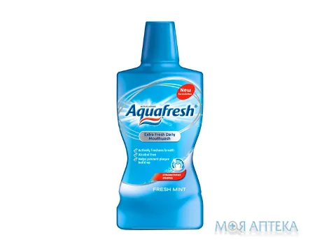 Ополіскувач Аквафреш (Aquafresh) Екстра свіжість 500 мл