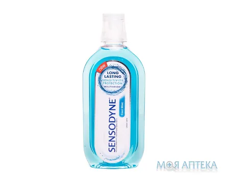 Сенсодин (Sensodyne) Ополіскувач для чутливих зубів Прохолодна м`ята 500 мл