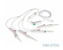 Одноразова Система Для Вливання інфузійних Розчинів Medicare S-IS-4, 4-ходова