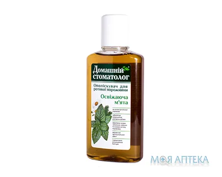 Ополаскиватель Для Ротовой Полости Домашний Стоматолог освіжаюча м`ята 250 мл