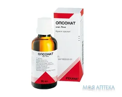 Опсонат Спаг Пека кап. орал. фл. 50 мл №1