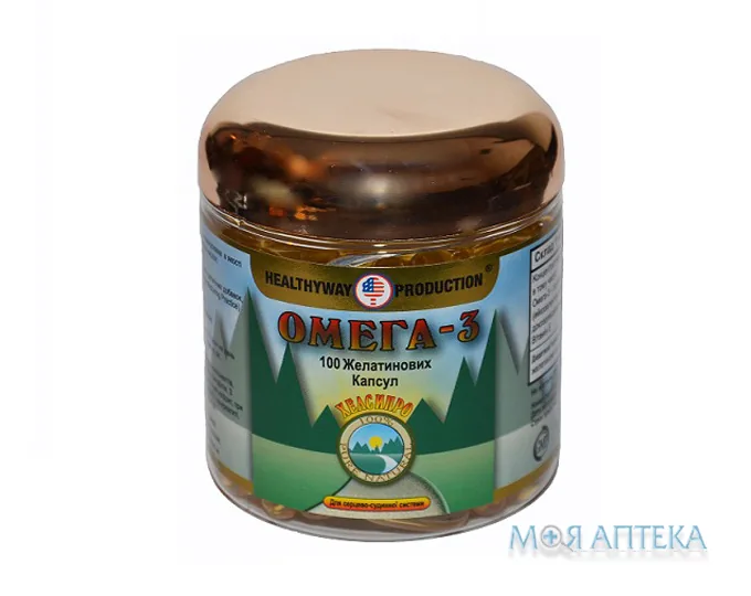Омега-3 капсули №100