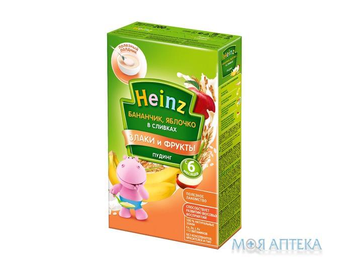 Пудинг Сухой Молочный Тм Heinz Пудинг Бананчик Яблочко В Сливках 250 г