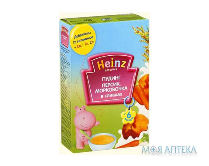 Пудинг Сухой Молочный Тм Heinz Пудинг Персик Морковочка В Сливках 200 г