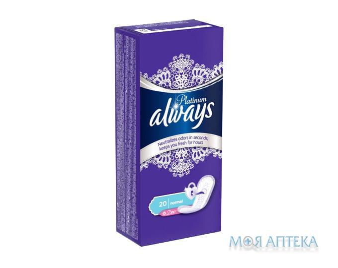 Прокладки щоденні Always Platinum Collection Deo Normal №20