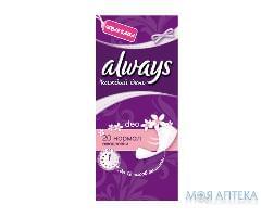 Прокладки Гигиенические Ежедневные Always Everyday Normal Pantyliners №20