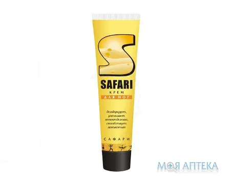Крем для ніг Сафарі 44 г у тубі