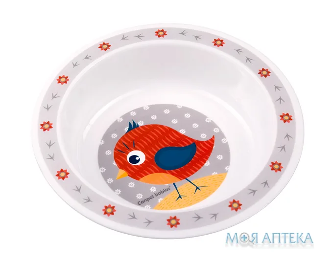 Посуд Canpol (Канпол) 4/412, тарілка пластик., глибока