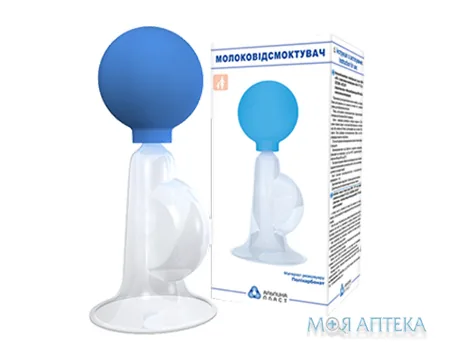 Молоковідсмоктувач Альпіна ручний з полікарбонатним резервуаром 1 шт