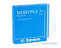 Монурал гранули д/ор. р-ну по 3 г/8 г пак. №1