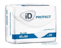 Пеленки Гигиенические iD Protect (АйДи Протект) plus, 40 x 60 №30