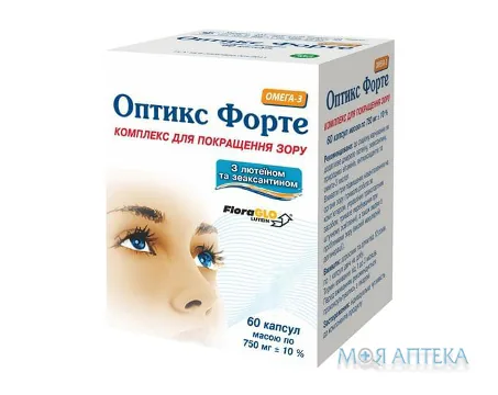 Оптикс-форте капсули №60