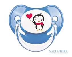 Пустушка 22/586, 0-6 мес., пінгвін, латекс., анатомічна