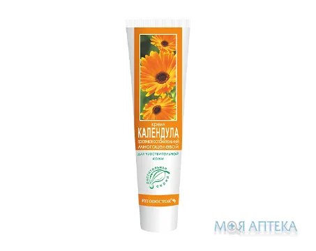 Крем Календула протизапальний для чутливої шкіри 44 г у тубі