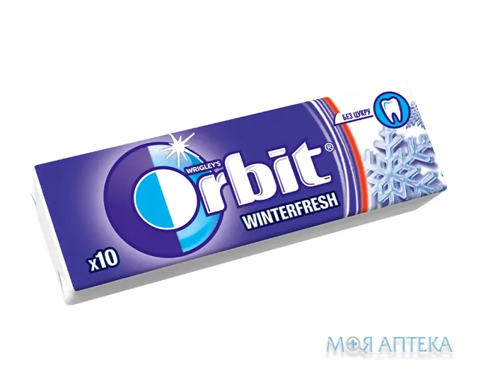 Orbit жувальна гумка Winterfresh 10 шт./пач.
