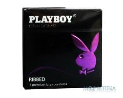 Презервативи З Натурального Латексу Playboy Ribbed №3