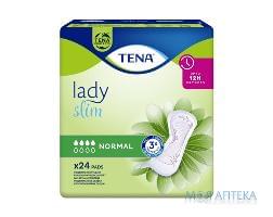Прокладки урологічні жіночі  TENA Lady Slim normal н 24