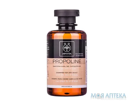 Apivita Hair Care (Апівіта Хеір Кеа) Шампунь для сухої шкіри голови З Чайним деревом і Медом, 250 мл
