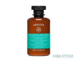 Apivita Hair Care (Апівіта Хеір Кеа) Шампунь для жирних коренів та сухих кінчиків З кропивою і прополісом, 250 мл