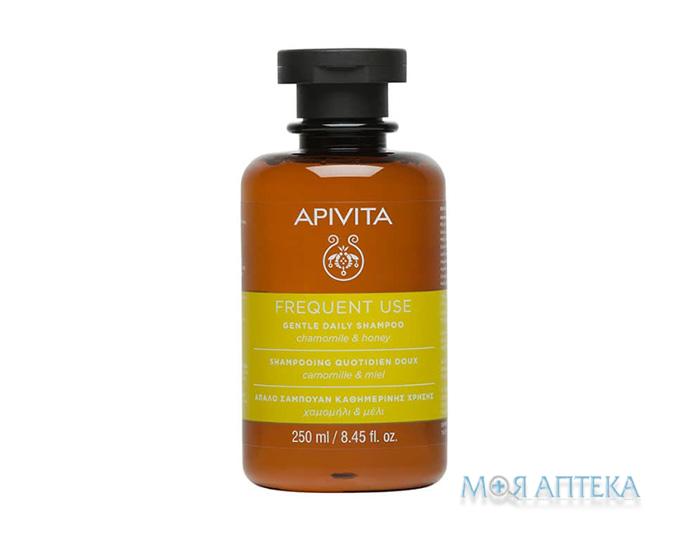 Apivita Hair Care (Апівіта Хеір Кеа) Шампунь м`який для щоденного використання З Ромашкою і Медом, 250 мл
