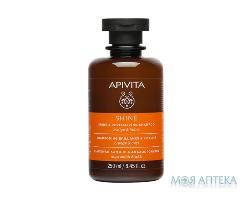 AApivita Hair Care (Апивита Хеир Кеа) Шампунь Блеск и восстановление С апельсином и медом, 250 мл