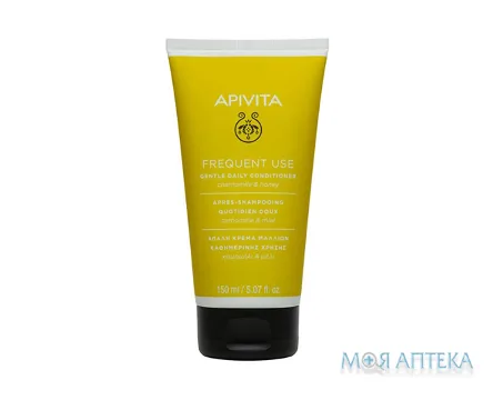 Apivita Hair Care (Апівіта Хеір Кеа) Кондиціонер смягчающий для всіх типів волосся з ромашкою та медом 150 мл