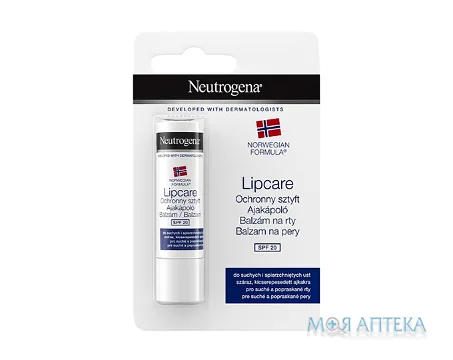Помада Neutrogena Норвезька формула SPF20 4,8 г