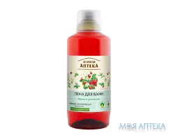 Зелена Аптека Піна для ванн М`ята і суниця 1000 мл