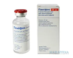 Паміфос конц. д/п інф. р-ну 3 мг/мл фл. 30 мл №1