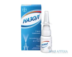 Назол спрей наз. 0,05% по 10 мл у флак. з розпил.