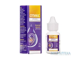 Отикс краплі вуш., р-н по 15 г у флак.