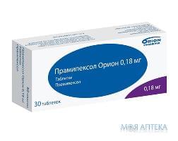 Праміпексол Оріон табл. 0,18 мг №30