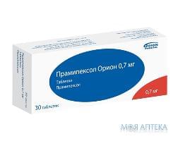 Прамипексол Орион табл. 0,7 мг №30
