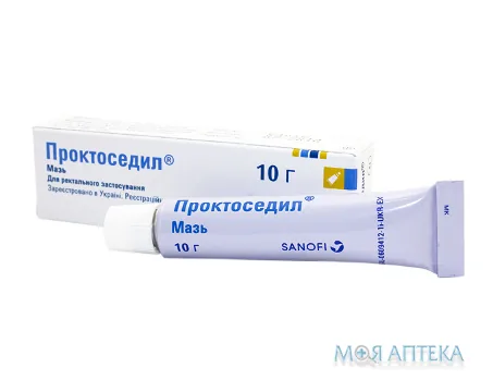 Проктоседил мазь туба 10 г №1