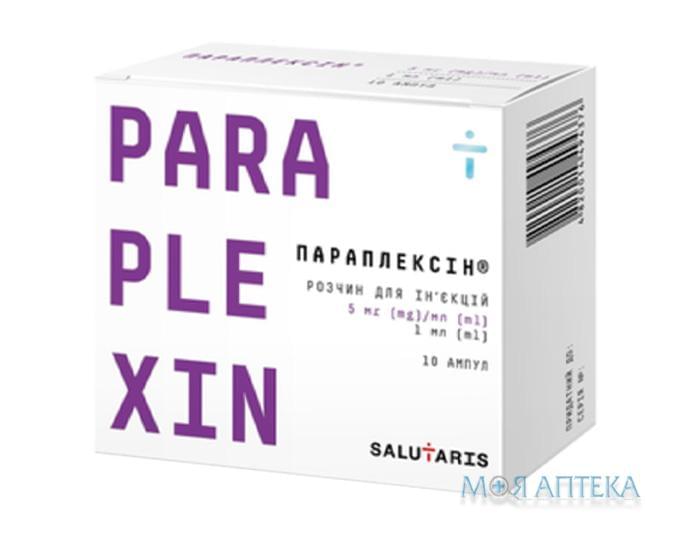 Параплексін р-н д/ін. 5 мг/мл амп. 1 мл №10