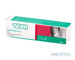 Пантенол-Тева мазь 5% туба 35 г №1