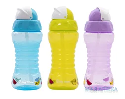 Поїльник Пластиковий Baby Team (Бебі Тім) 5005 дорожній з трубочкою 270 мл