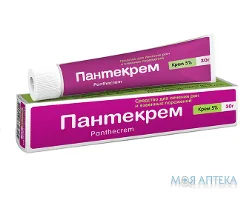 Пантекрем крем 5 % по 30 г у тубах