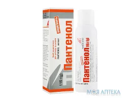 Пантенол Аерозоль піна н/ш, 50 мг/г по 116 г у конт.