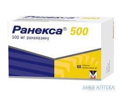 Ранекса табл. пролонг. п/о 500 мг №60 Menarini International (Люксембург)