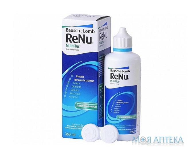 ReNu MultiPlus (Реню МультіПлюс) для догляду за контактними лінзами р-н фл. 360 мл