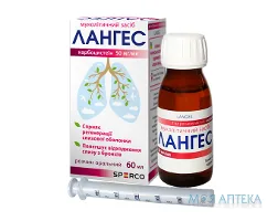 Лангес розчин ор., 50 мг/мл по 60 мл у конт.