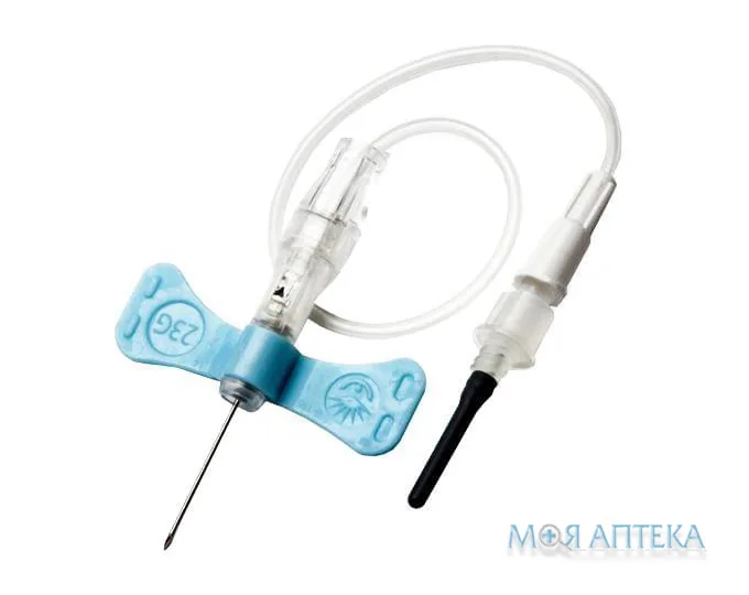 Катетер внутрішньовенний Igar (Ігар) тип Метелик G23 синій